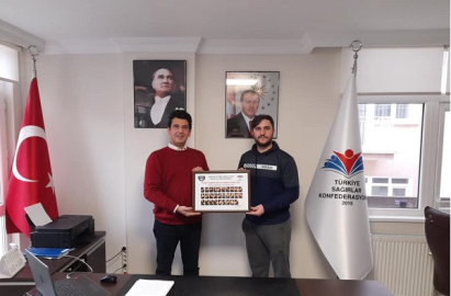 RECEP NUHOĞLU'NDAN ANLAMLI ZİYARET