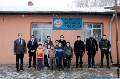 KÖY OKULLARINDA YÜZYÜZE EĞİTİM BAŞLADI