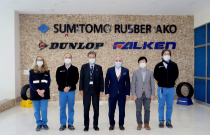 ESEN SUMITOMO LASTİK FABRİKASINI ZİYARET ETTİ