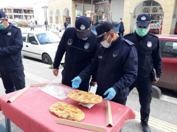 ZABITADAN PİDE VE HİJYEN DENETİMİ