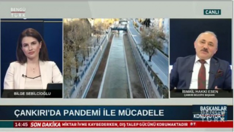 BAŞKAN ESEN CANLI YAYINDA ÇANKIRI'YI VE PROJELERİNİ ANLATTI