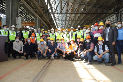 BAKAN KARAİSMAİLOĞLU MAKAS FABRİKASINDA İNCELEMELERDE BULUNDU