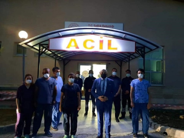 SARIKAYA HAFTA SONU İLÇE HASTANELERİ VE ASH.LERİ ZİYARET ETTİ