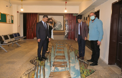 REKTÖR ÇİFTÇİNİN İKİNCİ DURAĞI SANAT, TASARIM  VE MİMARLIK FAKÜLTESİ OLDU