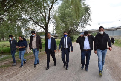 ÇERKEŞ ULUSU ÇAYI ISLAH PROJESİ İÇİN İLK KAZMA VURULDU