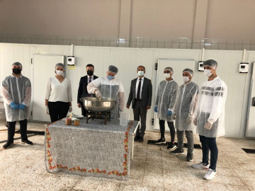 ŞEHİT MEHMET ATA MTAL ÖĞRENCİLERİ SÜT REÇELİ ÜRETTİ