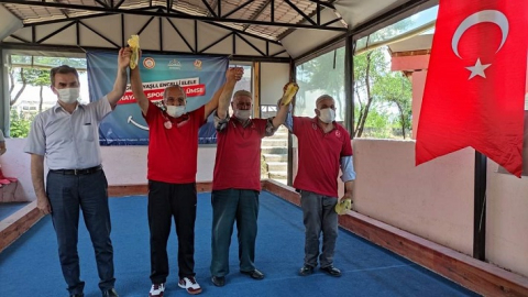 ÇANKIRI'DA BOCCE TURNUVASI DEVAM EDİYOR