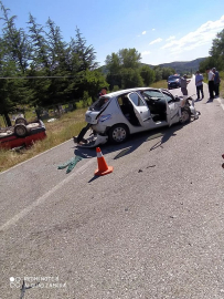 BELEDİYE ETÜD PROJE MÜDÜRÜ MEHMET HALLAÇ TRAFİK KAZASI GEÇİRDİ