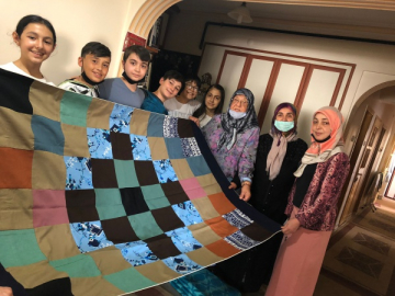 KUŞAKLARARASI KÜLTÜREL KÖPRÜ PROJESİ  ÇOCUKLAR İLE BÜYÜKLERİ BULUŞTURUYOR