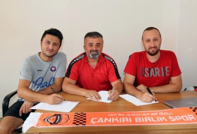 ÇANKIRI BİRLİKSPOR ENGİN OĞUZ KOÇU VE HALİL YÜCEER'E EMANET