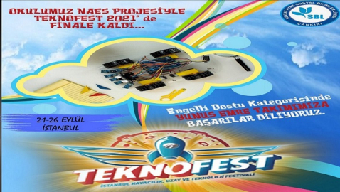 TEKNOFEST 2021'DE NEVZAT AYAZ SBL TAKIMI FİNALE KALDI