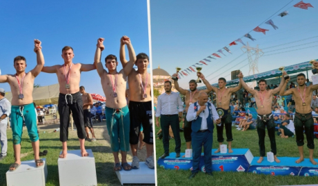 ÇANKIRI BELEDİYESİ GÜREŞÇİLERİNDEN 2 ALTIN 1 GÜMÜŞ VE 2 BRONZ MADALYA
