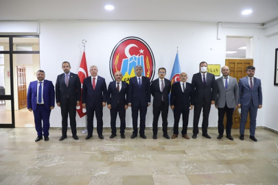 KÜLTÜR VE TURİZM BAKAN YARDIMCISI NADİR ALPASLAN BAŞKAN ESEN'İ ZİYARET ETTİ