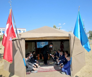 ÇAKÜ'DE AHİLİK HAFTASI SELÇUKLU OTAĞI OBA ÇADIRINDA KUTLANDI