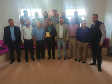 ŞENTÜRK'E BİR ÖDÜL DE ÇANKIRI DİN GÖREVLİLERİ DERNEĞİ'NDEN