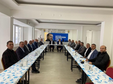 AK PARTİ ÇANKIRI TEŞKİLATINDAN TARİHİ BULUŞMA