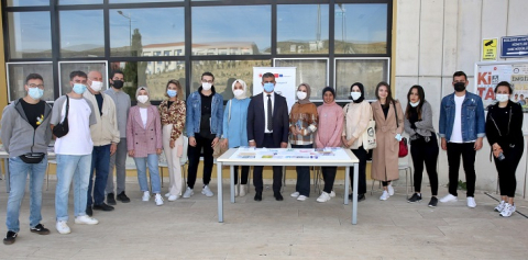 ÇAKÜ ERASMUS ÖĞRENCİ TOPLULUĞU TANITIM ETKİNLİĞİ DÜZENLEDİ