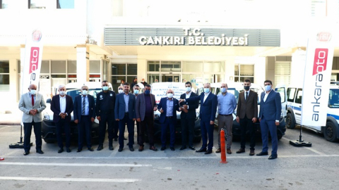 ÇANKIRI BELEDİYESİ ARAÇ FİLOSUNU GENİŞLETİYOR