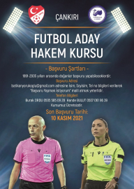 İLİMİZDE FUTBOL ADAY HAKEM KURSU AÇILDI