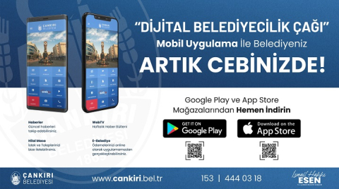 ÇANKIRI BELEDİYESİ'NDE DİJİTAL DÖNÜŞÜM