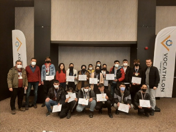2021 MESLEKİ GİRİŞİM MARATONU VOCATHLON PROGRAMINDA İKİNCİ OLDUK