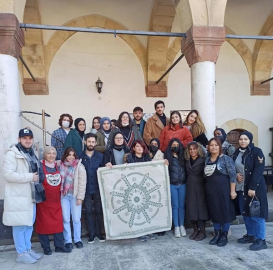 TEKSTİL VE MODA TASARIMI BÖLÜMÜ ÖĞRENCİLERİNDEN TEKNİK GEZİ