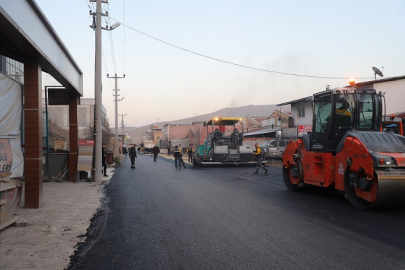 KÜÇÜK SANAYİ SİTESİ'NDE 1. ETAP ASFALT ÇALIŞMALARI TAMAMLANDI