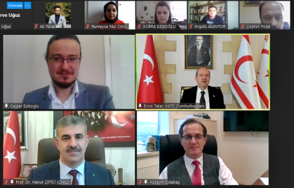 KKTC CUMHURBAŞKANI ERSİN TATAR ÇAKÜ'NÜN KONUĞU OLDU