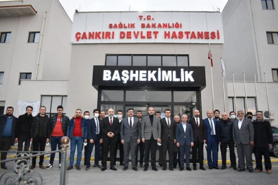 ÇANKIRI DEVLET HASTANESİ'NE KAZANDIRILAN YENİ CİHAZLAR TANITILDI