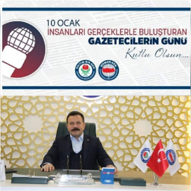 İNSANLARI GERÇEKLERLE BULUŞTURAN GAZETECİLERİN GÜNÜ KUTLU OLSUN