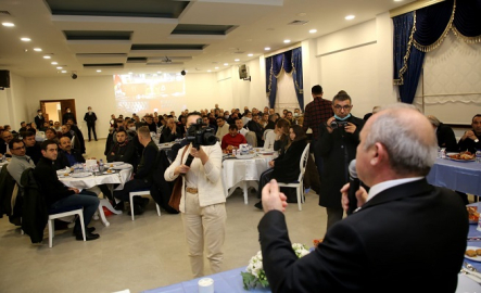 BAŞKAN ESEN PERSONELİ İLE BULUŞTU