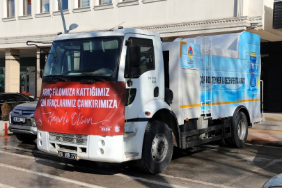 ÇANKIRI BELEDİYESİ ARAÇ FİLOSUNU GENİŞLETİYOR