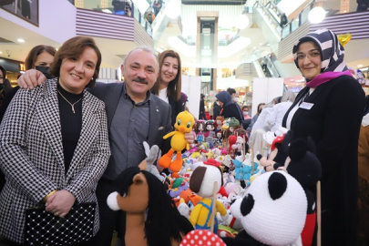 KADIN ELİ KADIN EMEĞİ ÜRÜNLER STANDLARDA YERİNİ ALDI