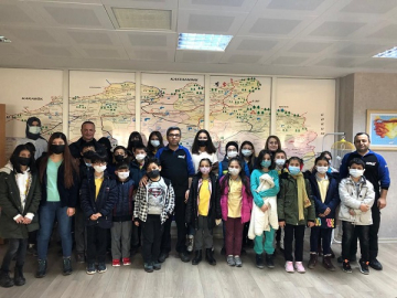 AFAD'DAN ÇOCUKLARA DOĞAL AFETLER HAKKINDA EĞİTİM