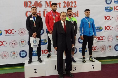 EMRE CAN DEMİREL'DEN GURUR VEREN MADALYA