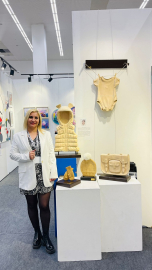 ÇAKÜ'LÜ DİLEK TOLUYAĞ  ULUSLARARASI ÇAĞDAŞ SANAT FUARI'NDA