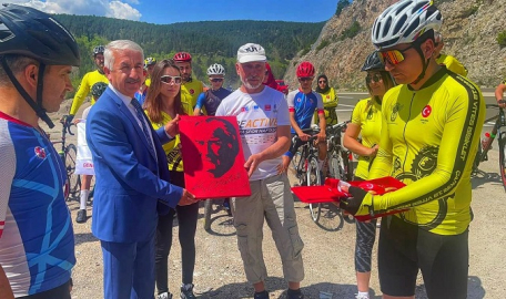 SELANİK'TEN YOLA ÇIKAN EMANETLER ÇANKIRI'DAN SAMSUN'A UĞURLANDI