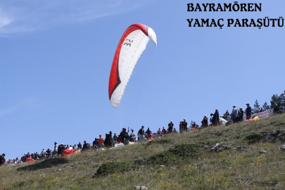 BAYRAMÖREN YAMAÇ PARAŞÜTÜ FESTİVALİ 2 TEMMUZ'DA YENİDEN BAŞLIYOR