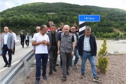BAKAN KARAİSMAİLOĞLU SEL BÖLGESİ SİNOP AYANCIK'TA