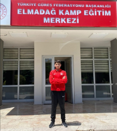 ÇANKIRILI GÜREŞÇİ MUSTAFA KOYUN MİLLİ TAKIMLA İTALYA'YA UÇUYOR