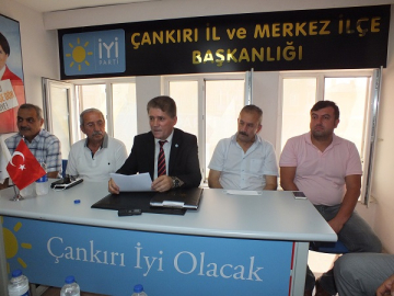 AYDIN AKBAŞ ÜLKE VE ÇANKIRI GÜNDEMİ HAKKINDA AÇIKLAMALARDA BULUNDU