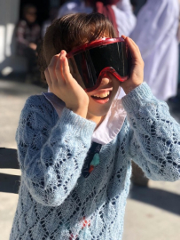 ÇOCUK AKADEMİSİNDEN GÜNEŞ TUTULMASINA ÖZEL ETKİNLİK