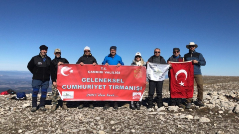 18. CUMHURİYET TIRMANIŞI GERÇEKLEŞTİRİLDİ