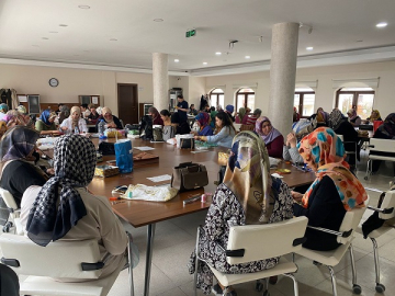 ÇANKIRILI KADINLARDAN BELEDİYE KURSLARINA YOĞUN İLGİ