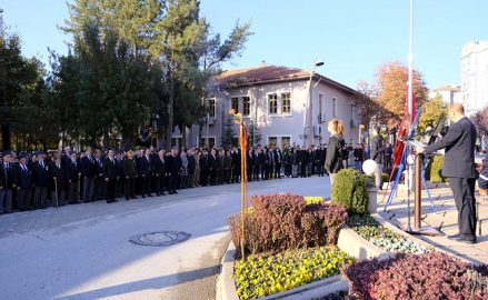 ULU ÖNDER ATATÜRK VEFATININ 84. YILINDA ANILDI