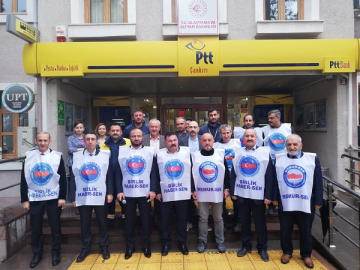 BİRLİK HABER-SEN SÖZLEŞMELİ PERSONELİN KADROYA ALINMASI İÇİN 100 BİN İMZA TOPLADI