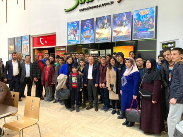 ENGELLİ KARDEŞLERİMİZ "BUĞDAY TANESİ" FİLMİNDE DUYGU DOLU ANLAR YAŞADI