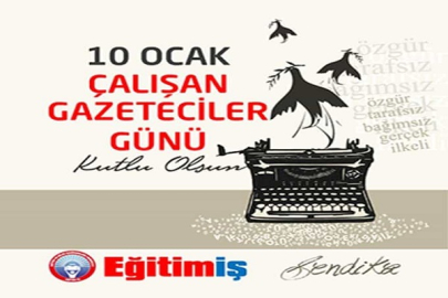 ONURLU GAZETECİLERİN ÇALIŞAN GAZETECİLER GÜNÜ`NÜ KUTLUYORUZ