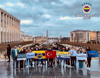ÇANKIRI FENERBAHÇELİLER DERNEĞİ'NDEN 16 GENCİMİZE BELÇİKA GEZİSİ