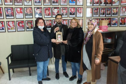 ÖCALAN'A HESAP SORAN ŞEHİT EŞİ YILDIZ HEMŞİRE ÇANKIRI TERÖRLE MÜCADELE KAHRAMANLARI DERNEĞİ'Nİ ZİYARET ETTİ
